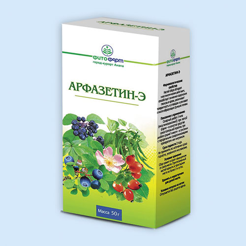 ЛРС сбор Арфазетин-Э 50г (Р) ФФ