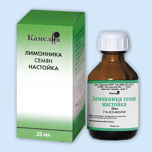 Н-ка лимонника семян 25 мл (Р) Камелия