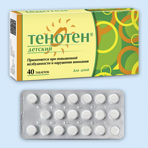 Тенотен детский таб. д/рассас. N40 (Р)