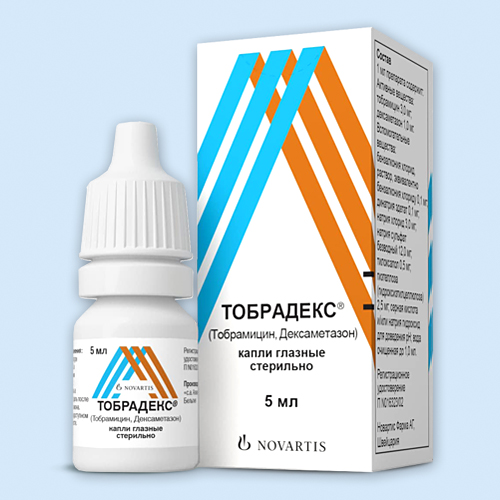 Тобрадекс капли глаз. 5мл (Р)