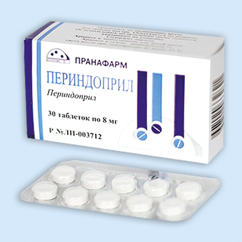Периндоприл таб. 8мг N90 (Пранаф) (Р)#