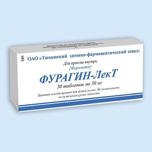 Фурагин-ЛекТ таб. 50мг N30 (Р)