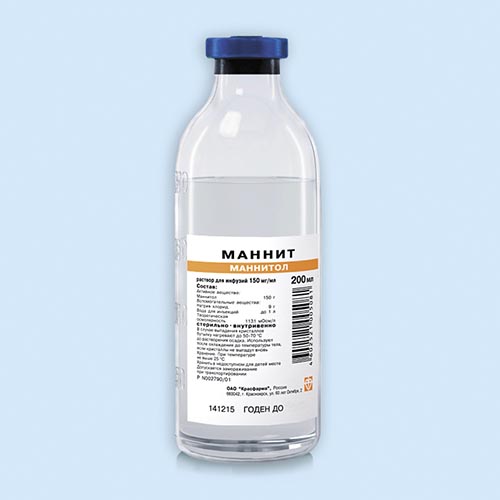 Маннит р-р 15% 200мл (Р) Красфарма#