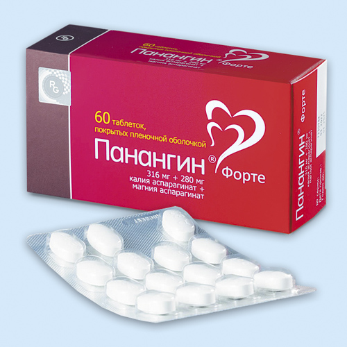 Панангин Форте таб. 316мг+280мг N60 (Р)#