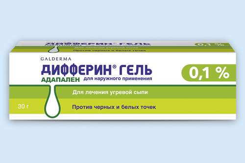 Дифферин крем 0.1% 30г (Р)