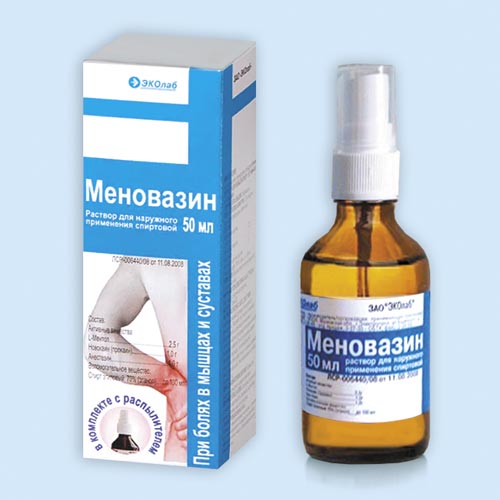 Меновазин 50мл фл. с распыл. (Р)