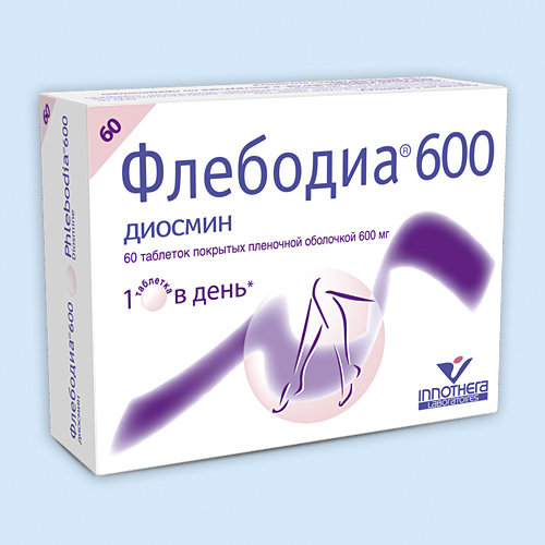 Флебодиа таб. п/о 600мг N 60 (Р)