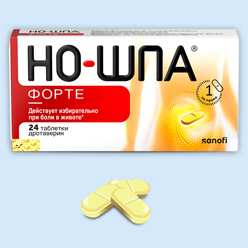 Но-шпа форте таб. 80мг N 24 (Р)#