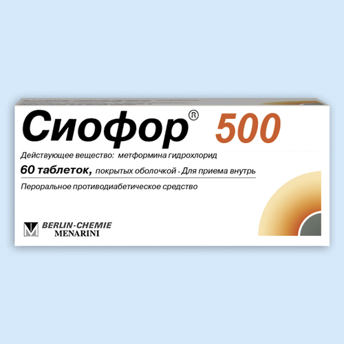 Сиофор 500мг N 60 (Р)#