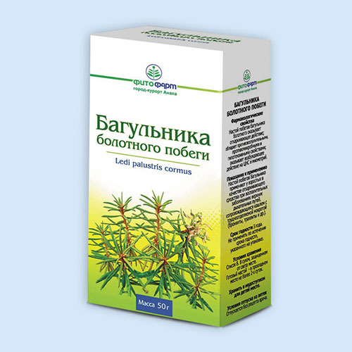 ЛРС побеги багульника болот. 50г (Р) ФФ
