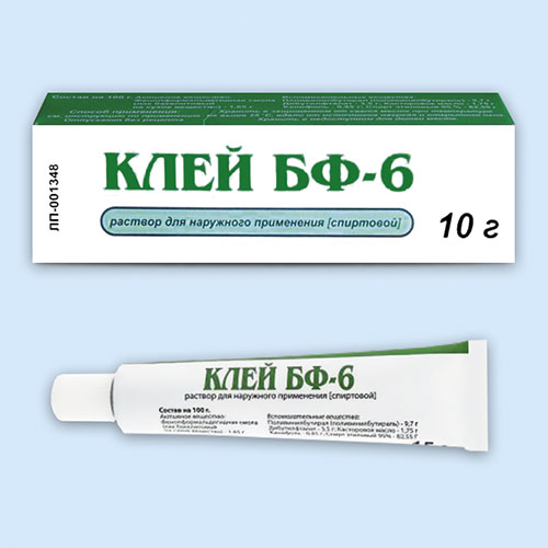 Клей БФ-6 10г N1 (Р) (Тула)