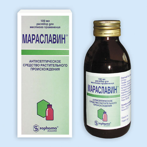 Мараславин р-р д/местн. прим.: фл. 100 мл