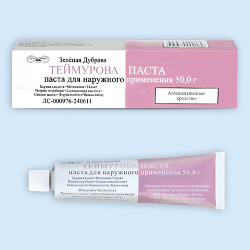 Паста Теймурова 50г (Р) (ЗелДубрава)