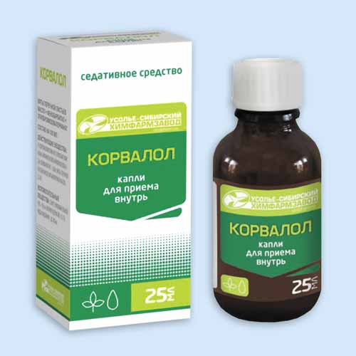 Корвалол капли 25мл (Р) (УСХФЗ)