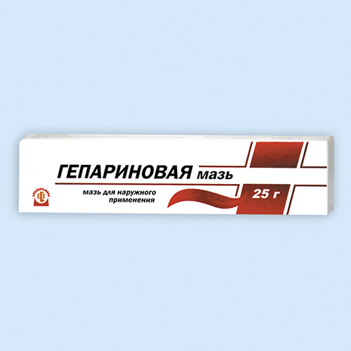 Мазь гепариновая 25г (Р) (Алтай)