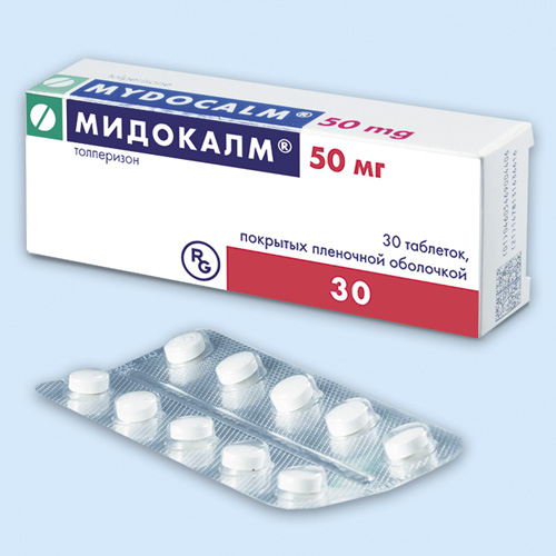 Мидокалм таб. п/о 50мг N30 (Р)
