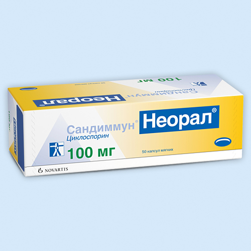 Сандиммун Неорал капс.мягк. 100мг N50 (Р)#