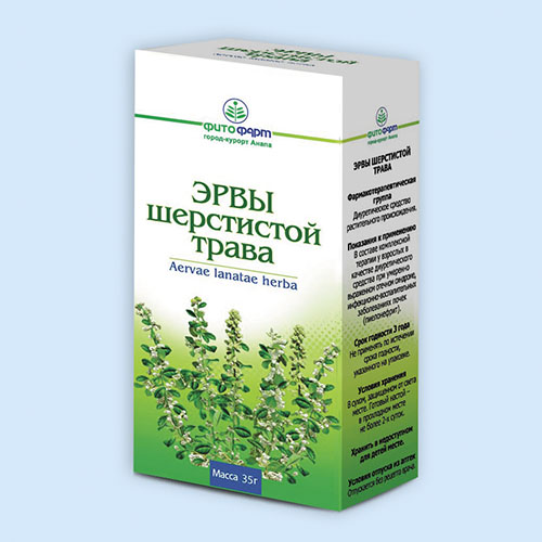 ЛРС трава эрва шерстистая (пол-пала) 35г (Р) ФФ