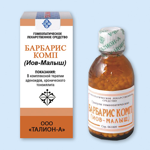 Иов-малыш (Барбарис комп.) гран. 20г (Р)