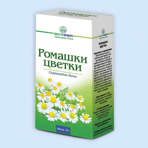 ЛРС цветки ромашки 50г (Р) ФФ