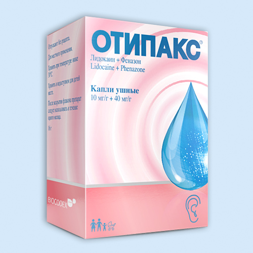 Отипакс капли ушные 16г (15мл)(Р)
