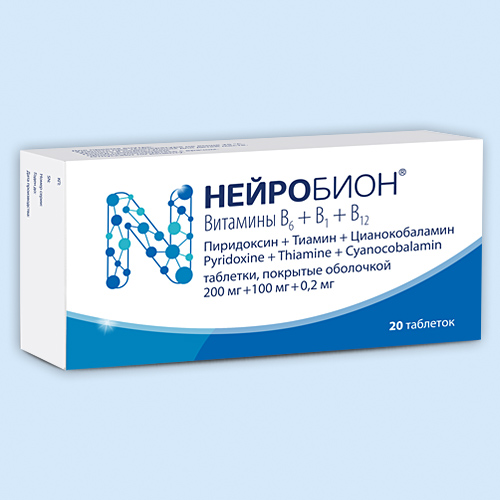 Нейробион таб.п/о N 20 (Р)