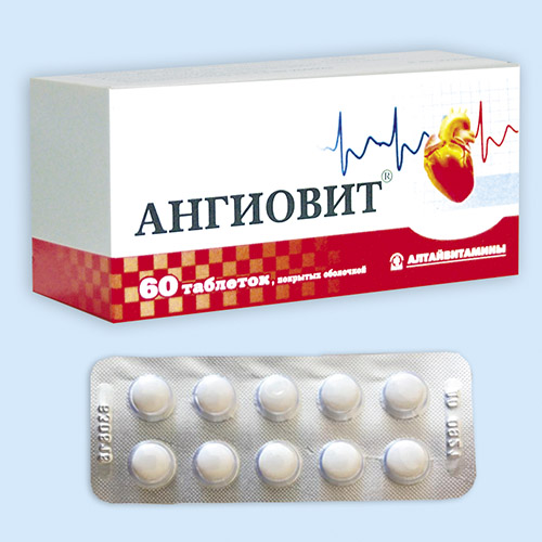 Ангиовит таб. п/о N60 (Р)