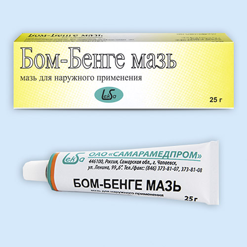 Мазь Бом-бенге 25г туба (Р) Самара