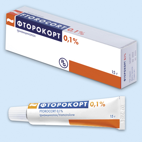 Фторокорт мазь 0.1% 15г (Р)