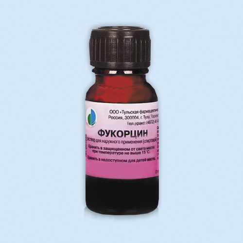 Фукорцина р-р 10мл фл.с помазком (Р) (Тула)