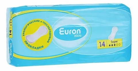 Прокладки послеродовые и урологические Euron Micro Super