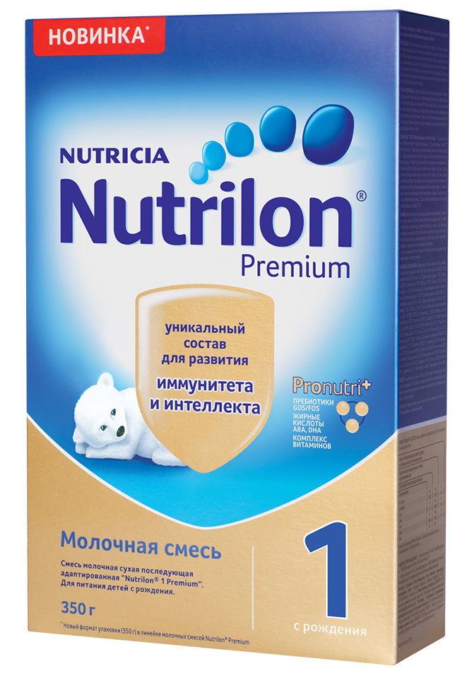 Nutrilon Premium-1 Сухая адаптированная молочная смесь 350 г (0+)