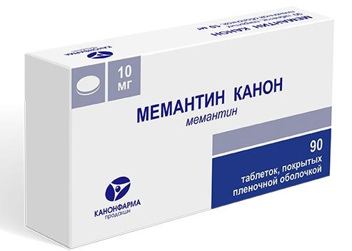 Мемантин Канон 10мг N 90 (Р)#