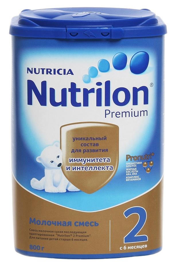 Nutrilon Premium-2 Сухая адаптированная молочная смесь 800 г (6+)