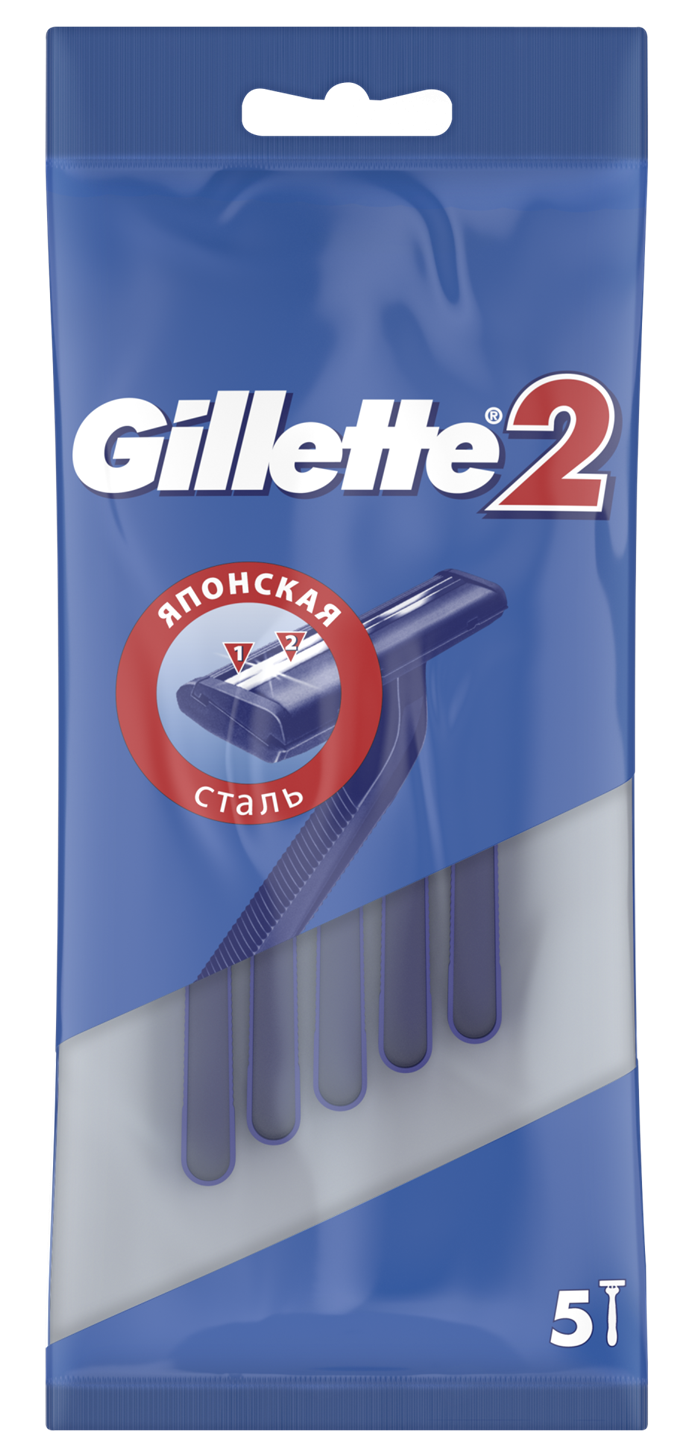 Одноразовая мужская бритва Gillette Blue № 5