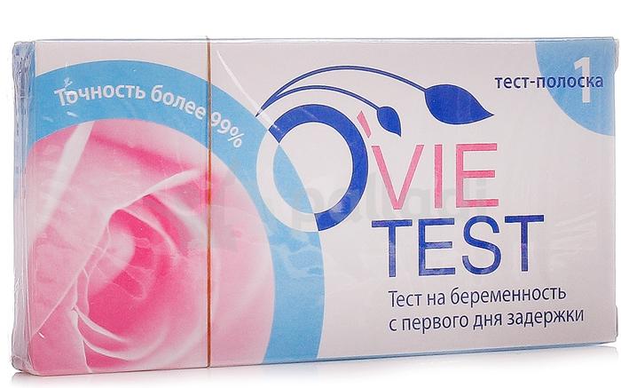 Тест для определения беременности (полоска) O'vie №1