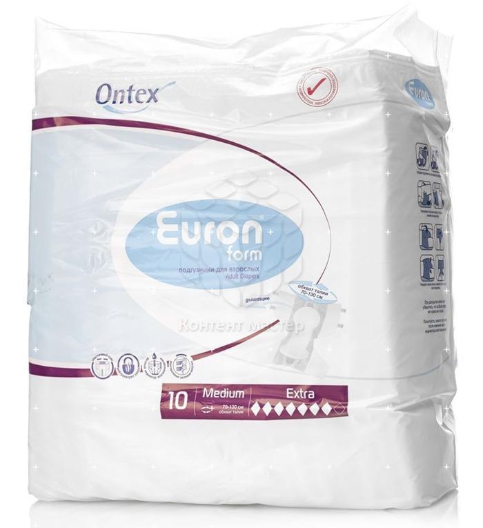 Подгузники для взрослых Euron Form Extra Medium №10