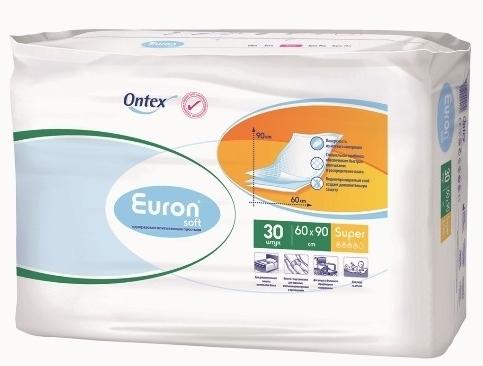 Простынь впитывающая Euron Soft Super 60х90см №30