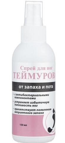 Спрей д/ног Теймурова 150мл (Р) (ЗелДубрава)