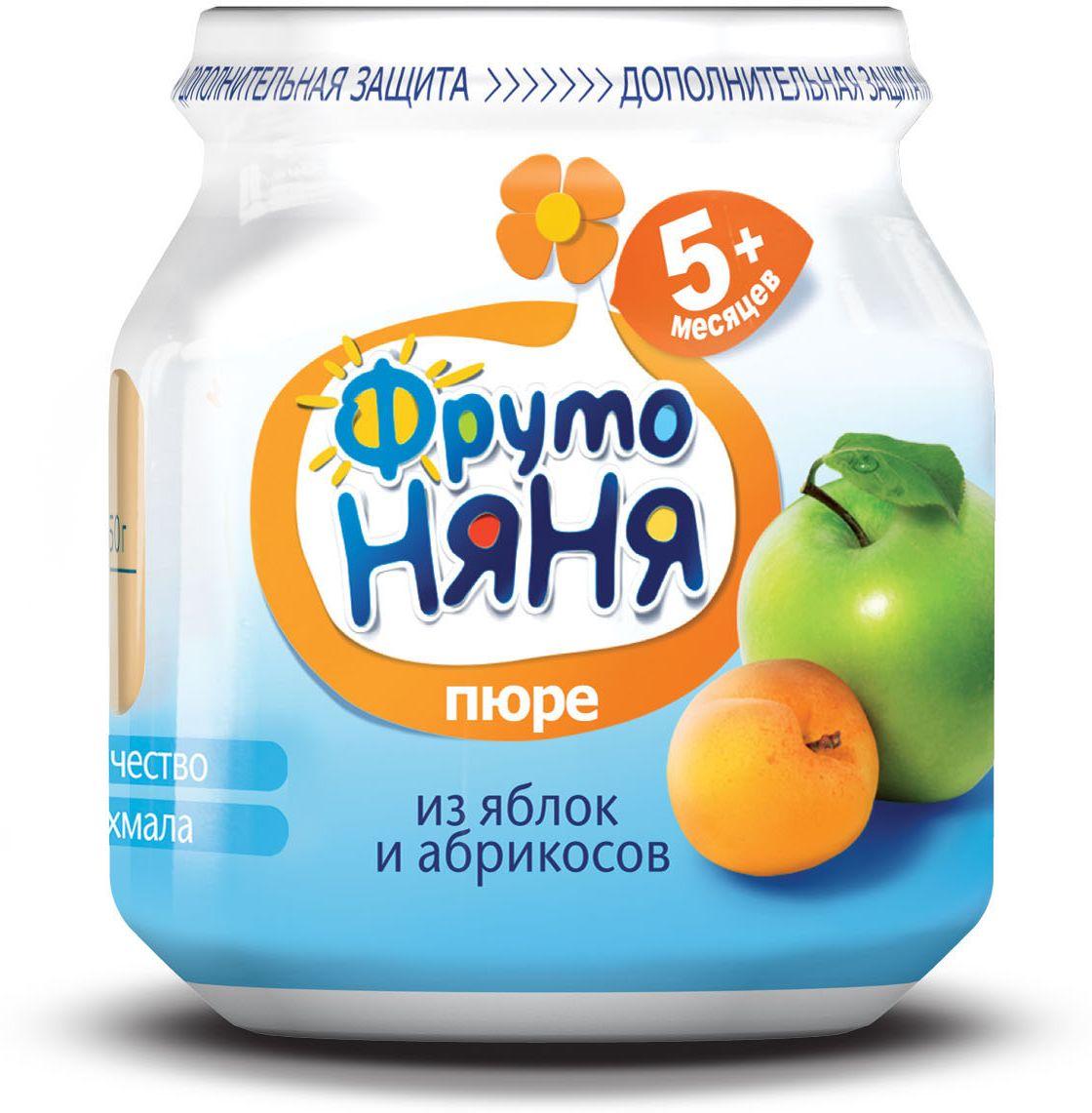 Фруто Няня Пюре из яблок и абрикосов
