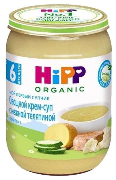 HiPP Овощной крем-суп с нежной телятиной