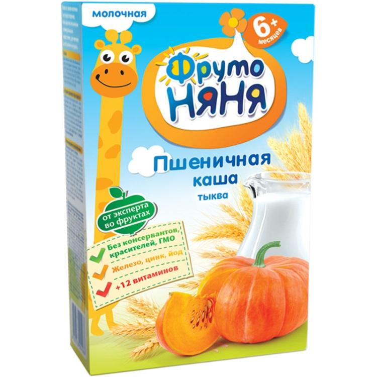 Фруто Няня Молочная пшеничная с тыквой