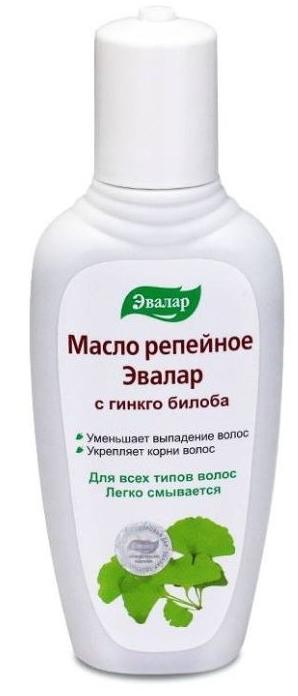 Масло репейное с гинкго билоба 100мл