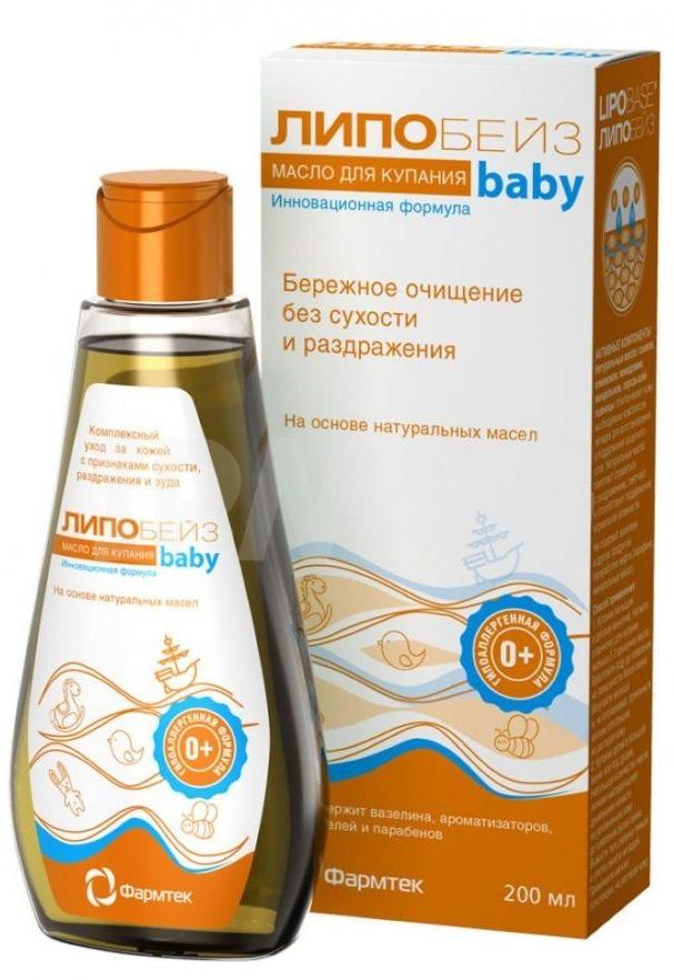 Липобейз Беби масло д/купания 200мл (Р)