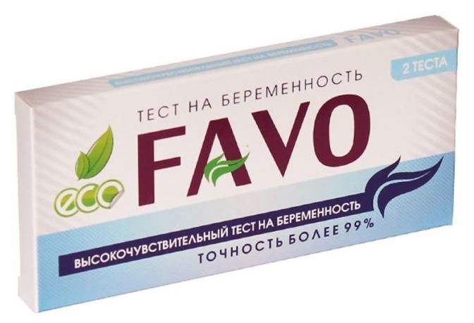 Тест для определения беременности (полоска) FAVO №2