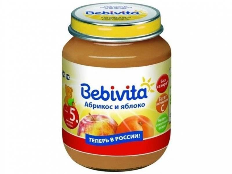 BEBIVITA Пюре Абрикос-Яблоко