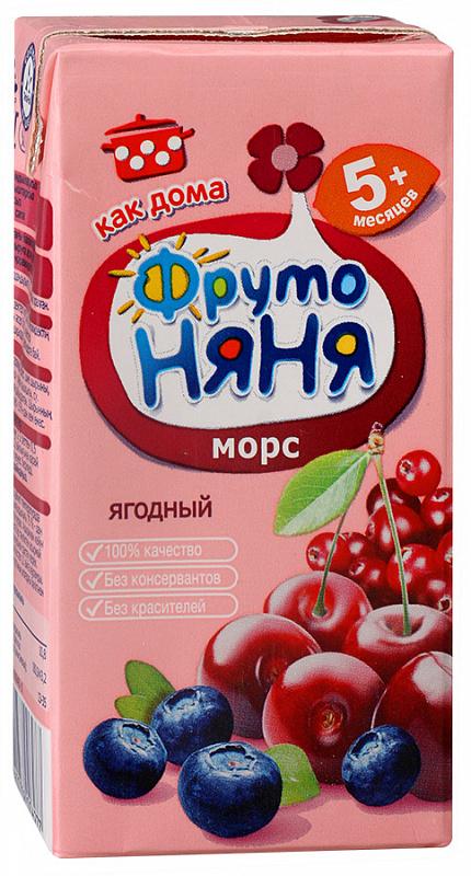 Фруто Няня Морс из ягод