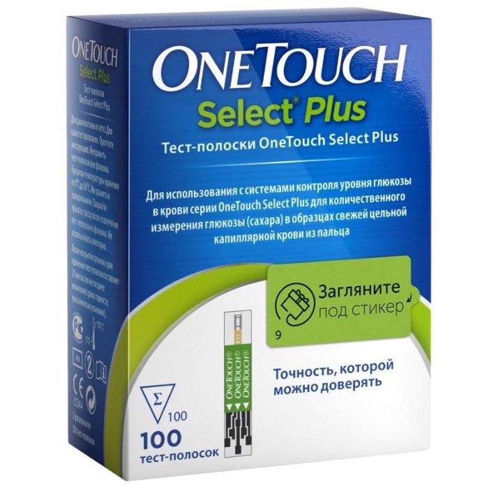 Тест-полоска к глюкометру One Touch Select №100