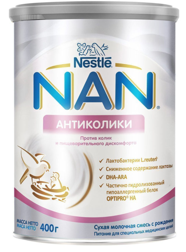 NAN Антиколики Сухая адаптированная молочная смесь