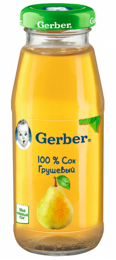 Гербер Сок Грушевый